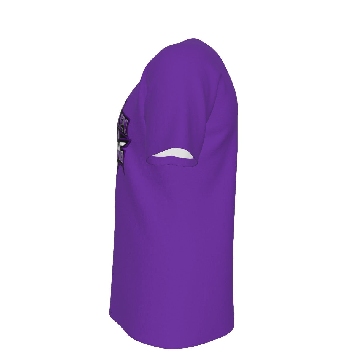 UV Lightning Adult T-Shirt PURPLE (Sublimation not DTF application)