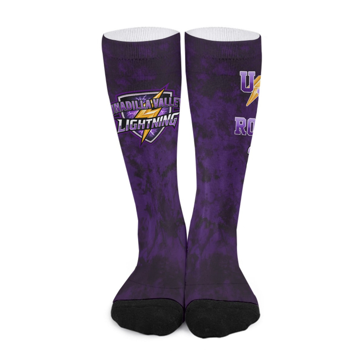 Long Sport Socks Unisex One Size - fits US Mens Size 4 to 10 (Sublimation Decoration - not DTF)