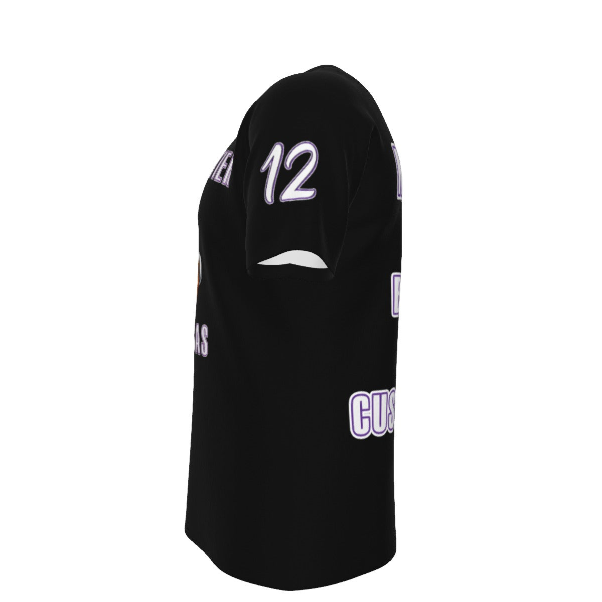 Mamba Black Custom T-Shirt Dye Sublimation directly into fabric  (Not DTF Vinyl)