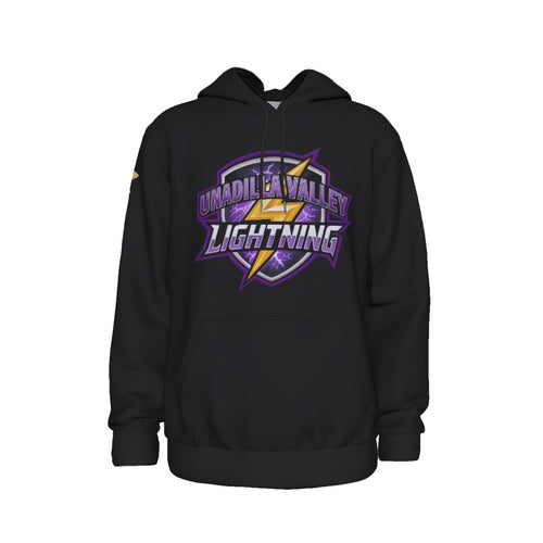 Heavy Weight Pullover Hoodie Unisex Adult BLACK (DTF Application)