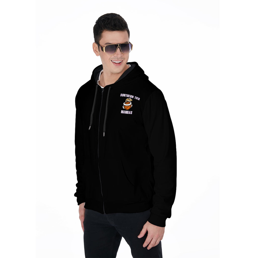 Unisex Zip Up Hoodie With Pocket