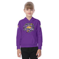 Heavy Weight Pullover Hoodie Unisex Child PURPLE (DTF Application)