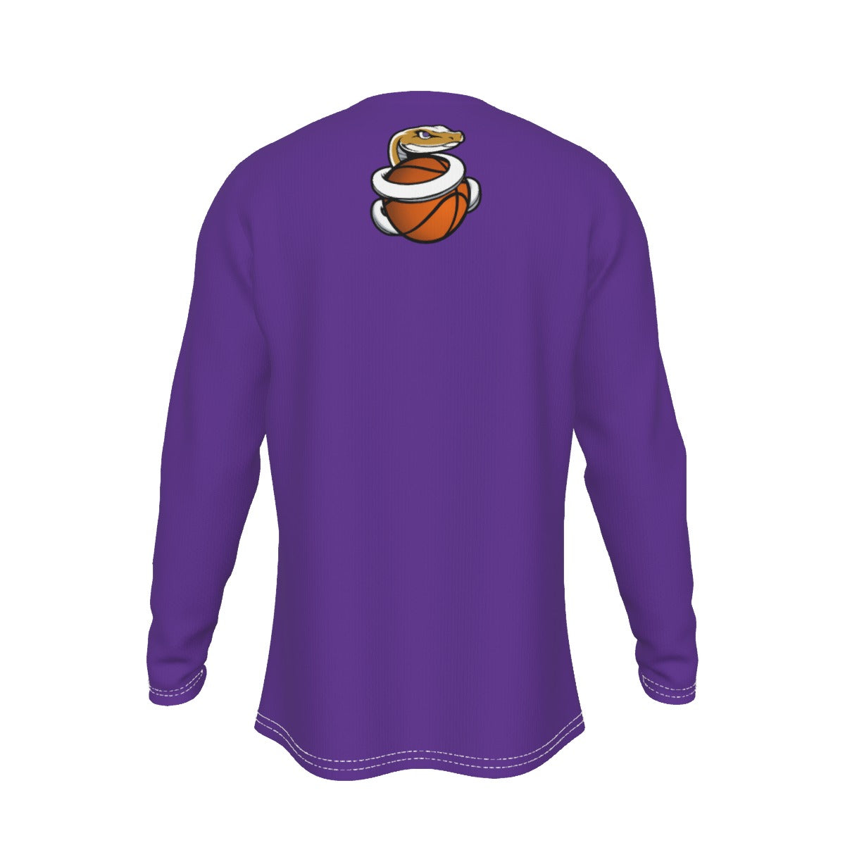 Mamba Purple Custom Long Sleeve Dye Sublimation directly into fabric  (Not DTF Vinyl) Unisex