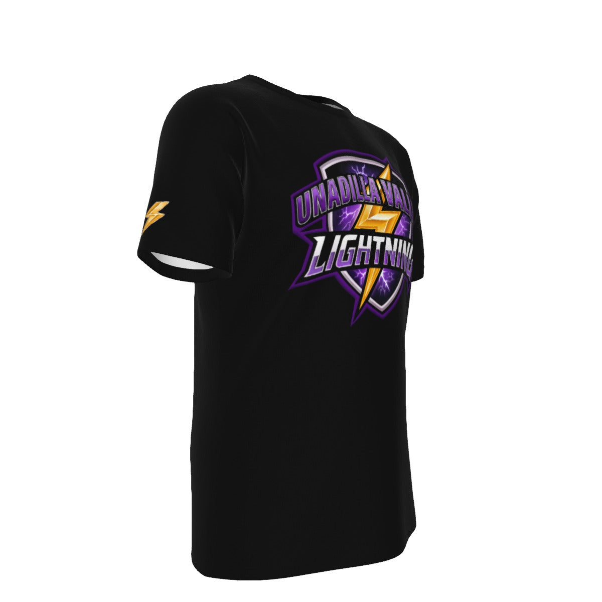 UV Lightning Adult Sizes Tee Shirt (Sublimation - not DTF Application)