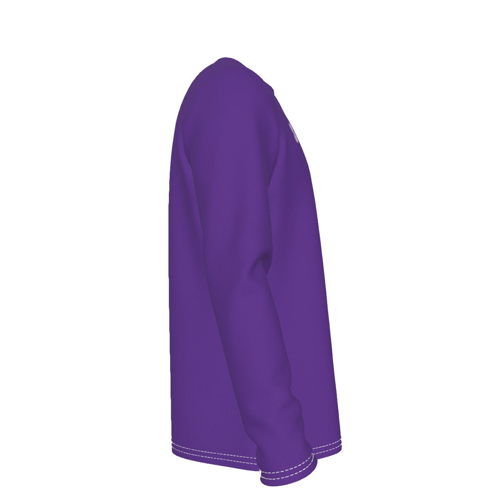 Mamba Purple Custom Long Sleeve Dye Sublimation directly into fabric  (Not DTF Vinyl) Unisex