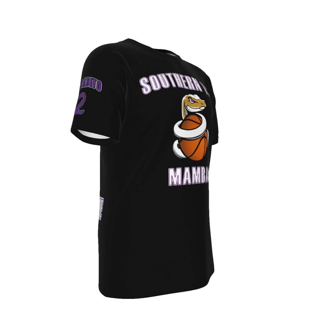 Mamba Black Custom T-Shirt Dye Sublimation directly into fabric  (Not DTF Vinyl)