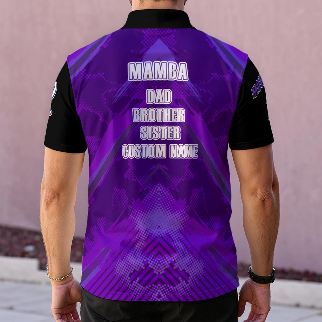 AAU Mambas Basketball Custom Men's Polo Collar Jersey