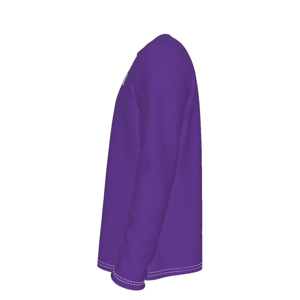 Mamba Purple Custom Long Sleeve Dye Sublimation directly into fabric  (Not DTF Vinyl) Unisex