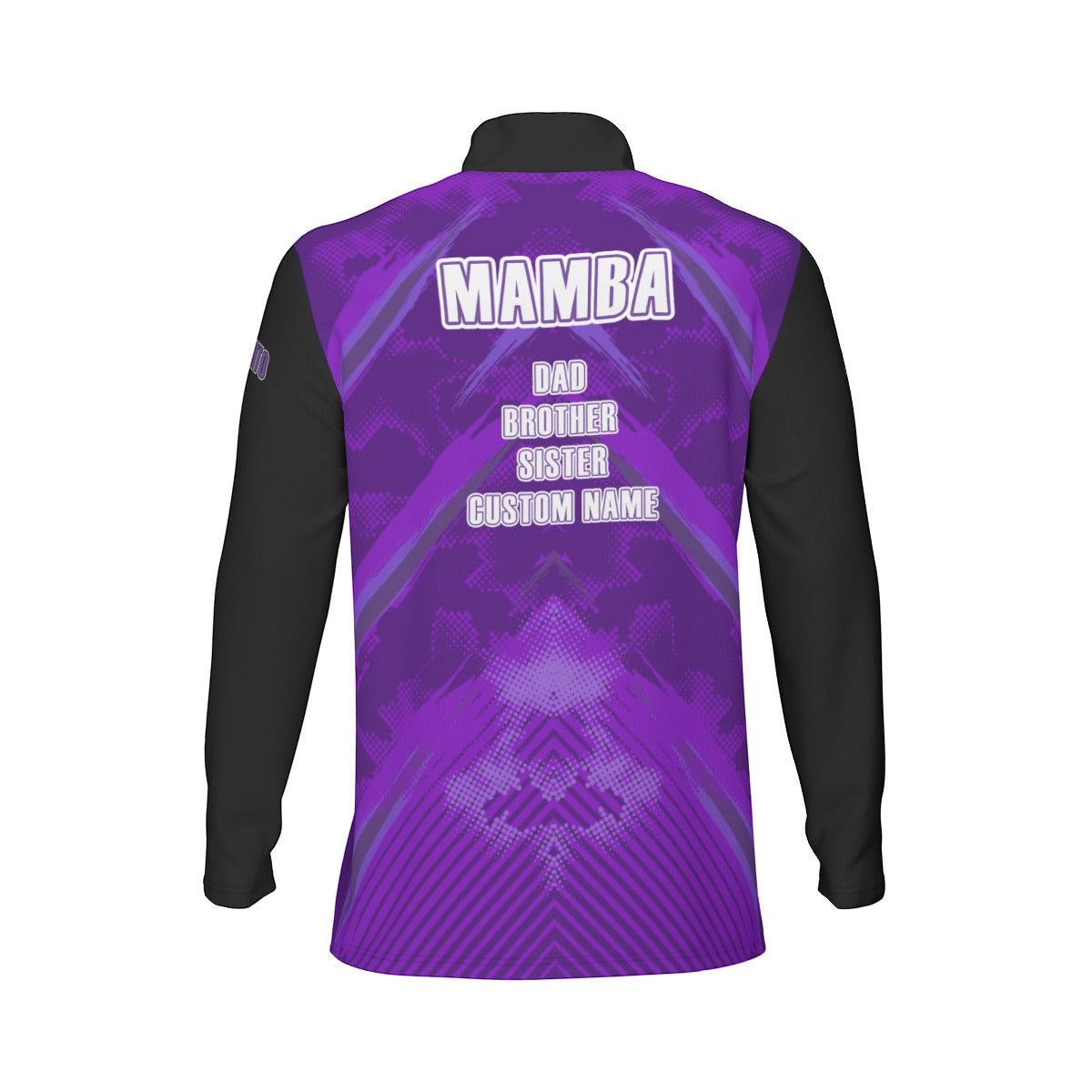 All-Over Print Men's Sports Collar Jersey With Long Sleeve| Interlock