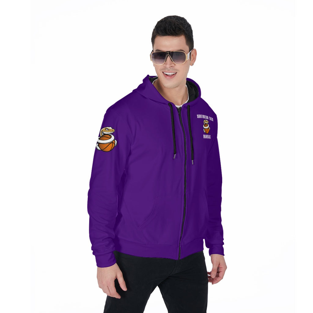 Unisex Zip Up Hoodie With Pocket