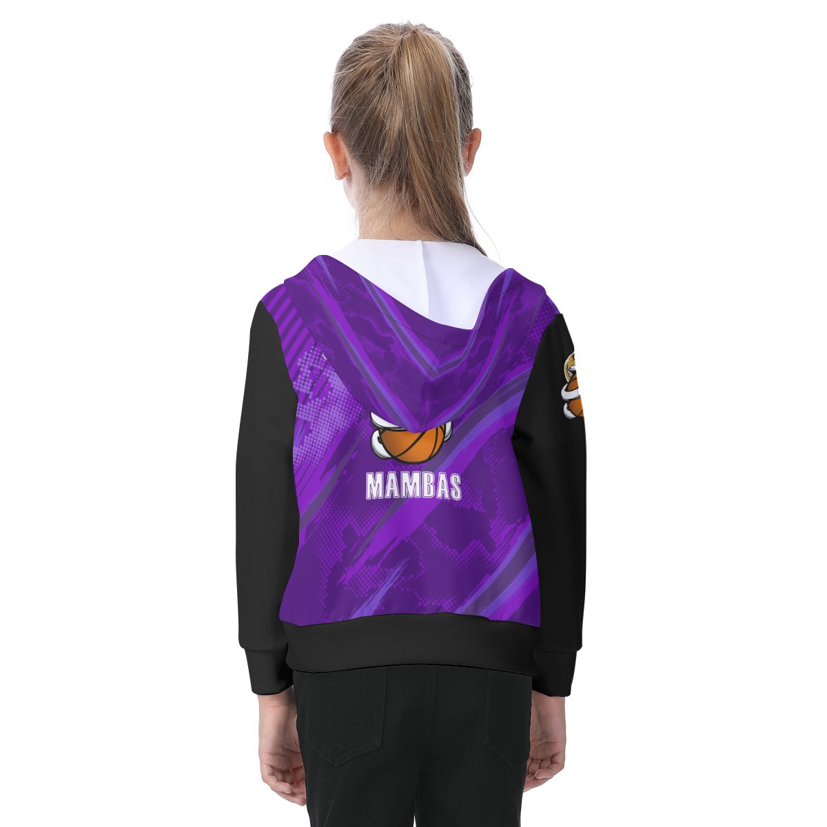 Kid's Light weight Zip-up Hoodie With Patch Pocket