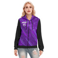 Women's Hoodie With Zipper and Hood Drawstring