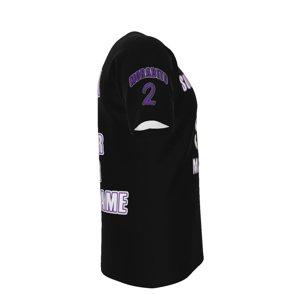 Mamba Black Custom T-Shirt Dye Sublimation directly into fabric  (Not DTF Vinyl)