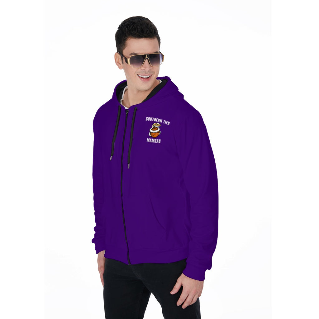 Unisex Zip Up Hoodie With Pocket