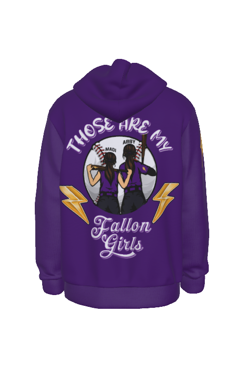 Pullover Lightweight Hoodie PURPLE Unisex Adult (Sublimation printing not DTF)
