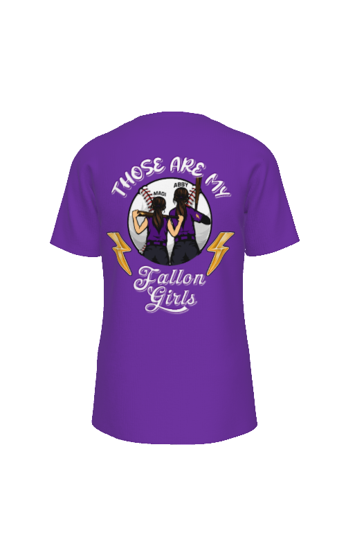 UV Lightning Adult T-Shirt PURPLE (Sublimation not DTF application)